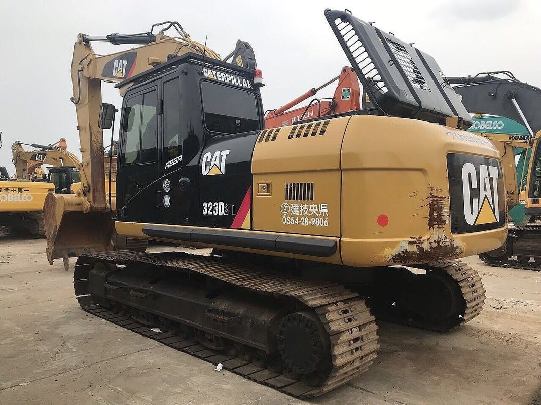 ব্যবহৃত খননকারক ক্যাথারপিলার মেশিন CAT323 ভাল অবস্থায় বিক্রি,ভাল দাম ব্যবহৃত খননকারক