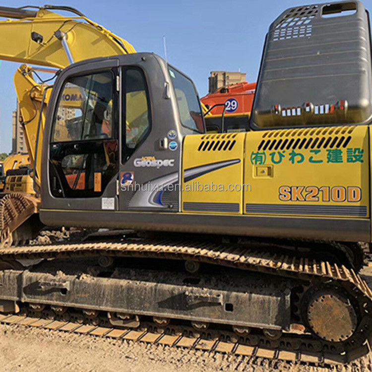 Kobelco SK200 সেরা বিক্রয় ভাল মানের ব্যবহৃত খনন মেশিন দ্বিতীয় হাতের ক্রলার খননকারী Kobelco SK210