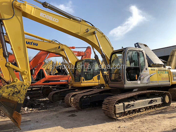 Kobelco SK200 সেরা বিক্রয় ভাল মানের ব্যবহৃত খনন মেশিন দ্বিতীয় হাতের ক্রলার খননকারী Kobelco SK210