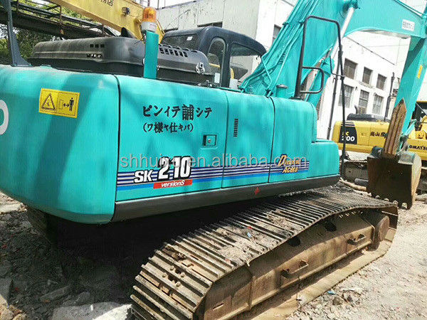 Kobelco SK200 সেরা বিক্রয় ব্যবহৃত ক্রলার খননকারী Kobelco SK210-6/ব্যবহৃত ভাল মানের খননকারী মেশিন Kobelco SK210-6 বিক্রয়ের জন্য