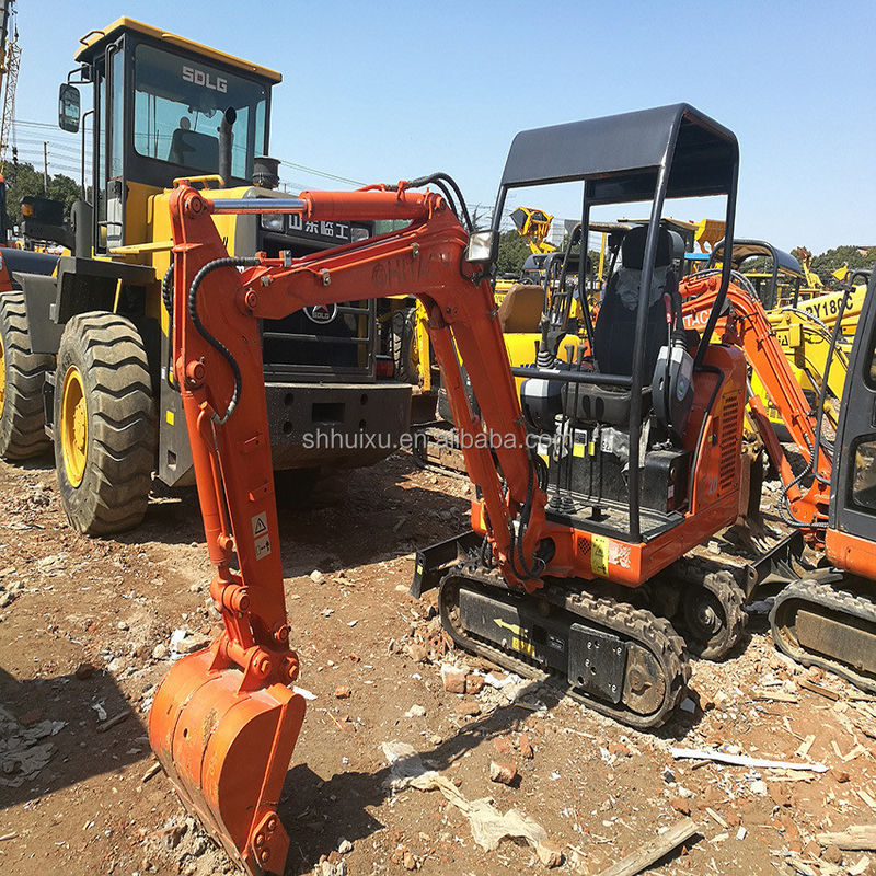হিটাচি স্টক ব্যবহৃত মিনি খননকারী জাপানি HITACHI 20-2 বিক্রয়ের জন্য/দ্বিতীয় হাত ছোট ক্রলার খননকারী ভাল অবস্থায় HITACHI 20-2