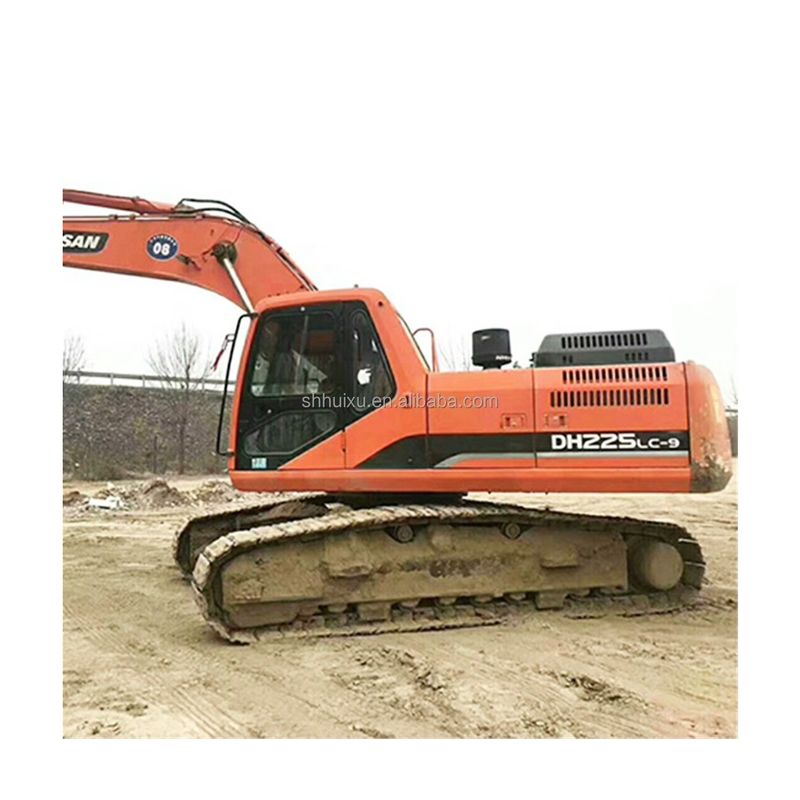 Doosan গরম বিক্রয় doosan dh225 excavator ব্যবহৃত ক্রলার dh225lc-9/ব্যবহৃত খনন মেশিন সেরা বিক্রয় ভাল দাম
