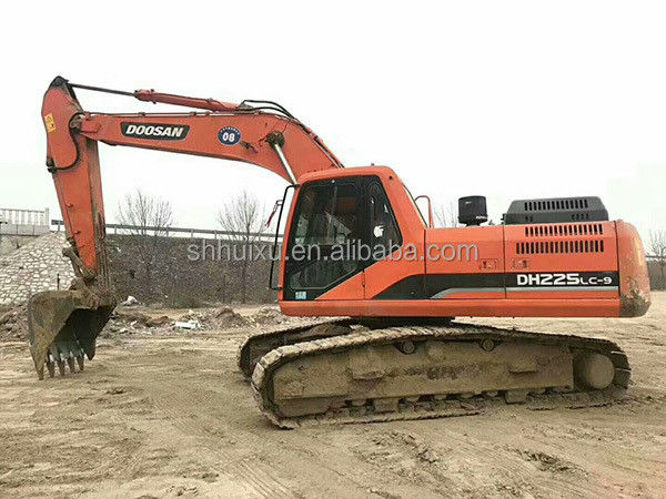 Doosan গরম বিক্রয় doosan dh225 excavator ব্যবহৃত ক্রলার dh225lc-9/ব্যবহৃত খনন মেশিন সেরা বিক্রয় ভাল দাম