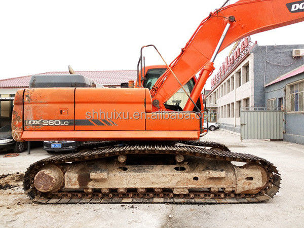 Doosan গরম বিক্রয় চমৎকার মানের সেকেন্ড হ্যান্ড হাইড্রোলিক ক্রলার খননকারী DOOSAN DX260 কোরিয়া উৎপত্তি/ব্যবহৃত খননকারী মেশিন সেরা বিক্রয় ভাল দাম
