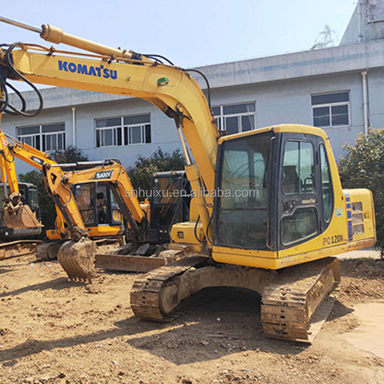 Komatsu ভাল মানের ব্যবহৃত Komatsu PC100 খননকারী বিক্রয়ের জন্য দ্বিতীয় হাত খননকারী মেশিন Komatsu খননকারী