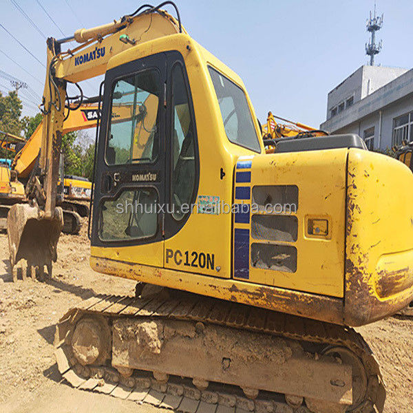 Komatsu ভাল মানের ব্যবহৃত Komatsu PC100 খননকারী বিক্রয়ের জন্য দ্বিতীয় হাত খননকারী মেশিন Komatsu খননকারী
