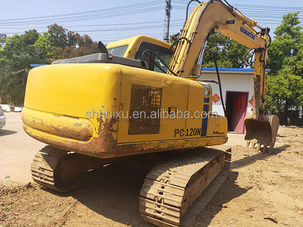 Komatsu ভাল মানের ব্যবহৃত Komatsu PC100 খননকারী বিক্রয়ের জন্য দ্বিতীয় হাত খননকারী মেশিন Komatsu খননকারী