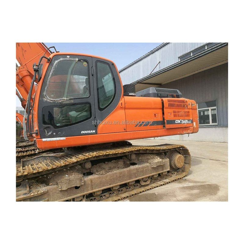 Doosan গরম বিক্রয় চমৎকার মানের সেকেন্ড হ্যান্ড হাইড্রোলিক ক্রলার খননকারী DOOSAN DX345 কোরিয়া উৎপত্তি/ব্যবহৃত খননকারী মেশিন সেরা বিক্রয় ভাল দাম