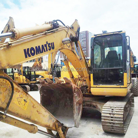 Komatsu সেরা বিক্রয় ব্যবহৃত Komatsu PC110 খননকারী ভাল মানের বিক্রয়ের জন্য দ্বিতীয় হাত খননকারী মেশিন Komatsu খননকারী