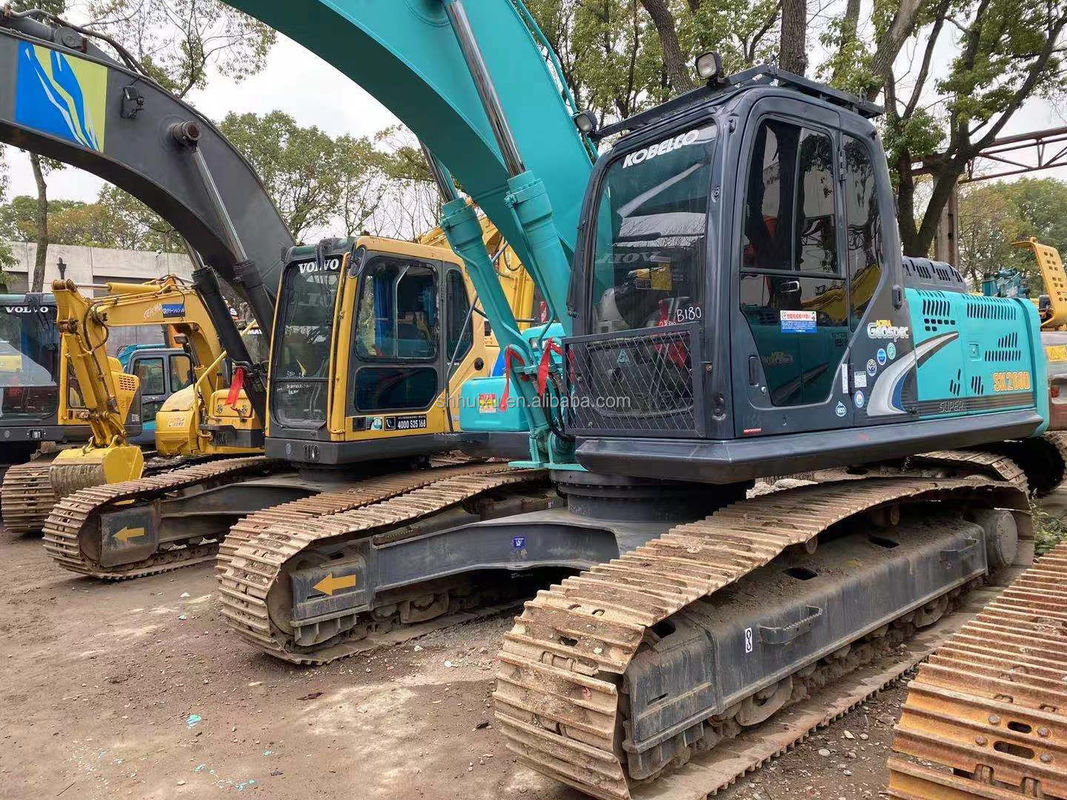 Kobelco SK200 ব্যবহৃত খনন মেশিন Kobelco SK260 চমৎকার মানের দ্বিতীয় হাতের ক্রলার খননকারী