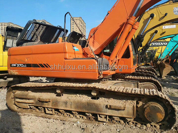 Doosan গরম বিক্রয় চমৎকার মানের সেকেন্ড হ্যান্ড হাইড্রোলিক ক্রলার খননকারী DOOSAN DX370 কোরিয়া উৎপত্তি/ব্যবহৃত খনন মেশিন সেরা বিক্রয় ভাল দাম