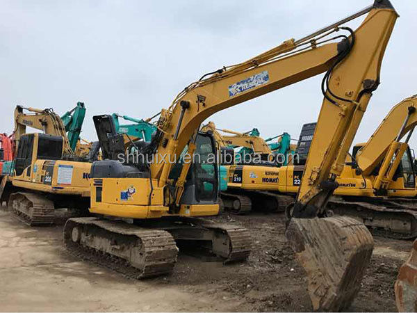 কমাতু ব্যবহৃত কমাতু পিসি১২৮ ক্রলার এক্সক্যাভার সেকেন্ড হ্যান্ড খনন মেশিন বিক্রয়ের জন্য কমাতু এক্সক্যাভার