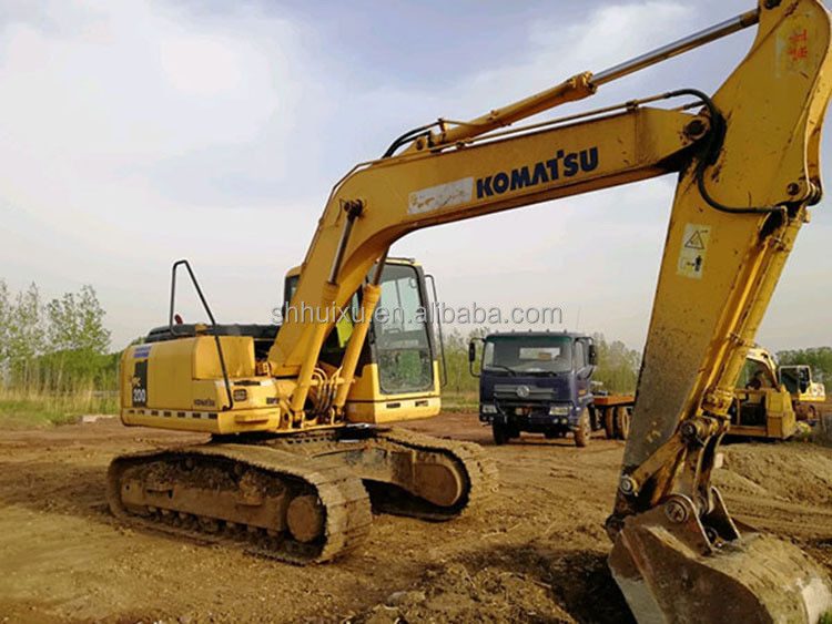 Komatsu ব্যবহৃত Komatsu PC160-7 ক্রলার খননকারী বিক্রয়ের জন্য দ্বিতীয় হাত খননকারী মেশিন Komatsu খননকারী
