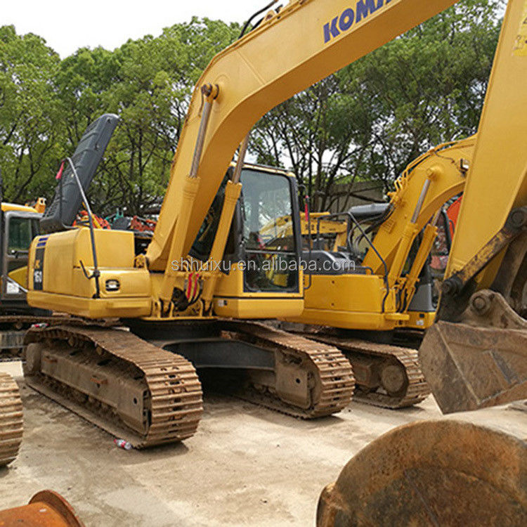 Komatsu ব্যবহৃত Komatsu PC160-7 ক্রলার খননকারী বিক্রয়ের জন্য দ্বিতীয় হাত খননকারী মেশিন Komatsu খননকারী