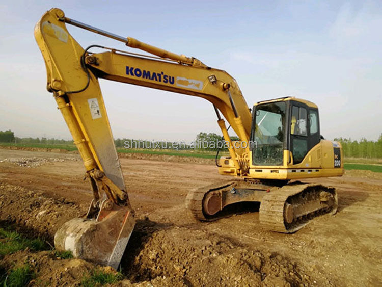 Komatsu ব্যবহৃত Komatsu PC160-7 ক্রলার খননকারী বিক্রয়ের জন্য দ্বিতীয় হাত খননকারী মেশিন Komatsu খননকারী
