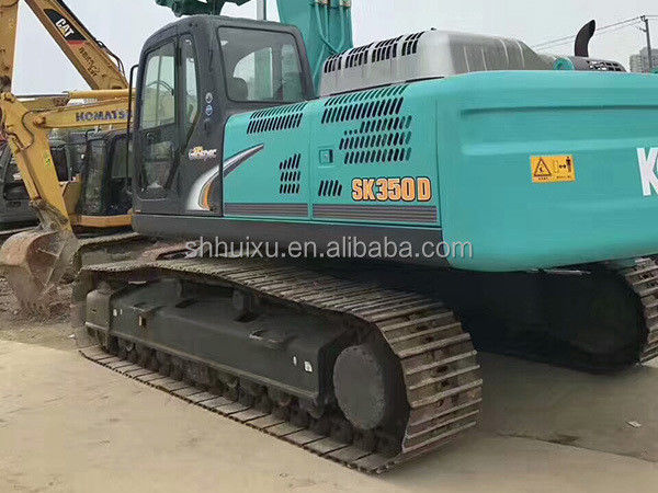 Kobelco SK200 চমৎকার মানের সেকেন্ড হ্যান্ড ক্রলার খননকারী Kobelco SK350 ব্যবহৃত খননকারী মেশিন