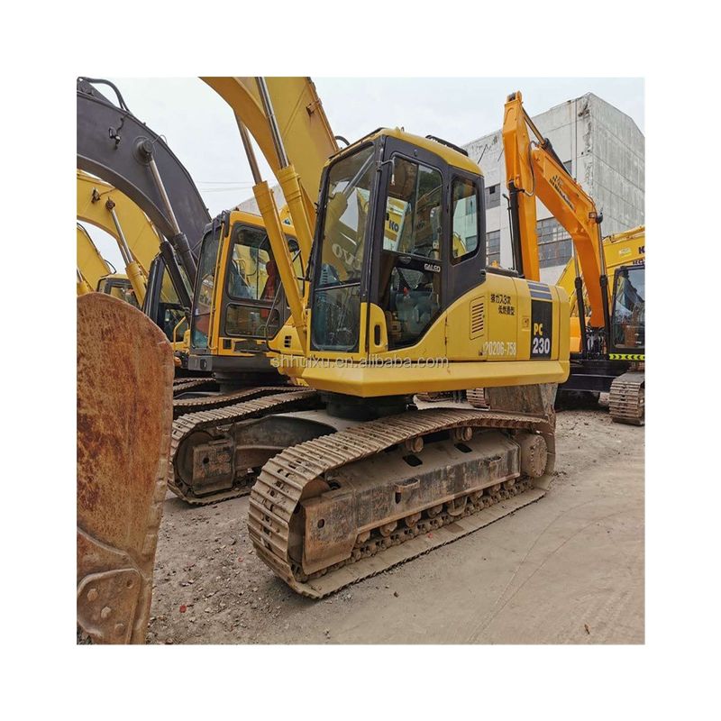 Komatsu গরম বিক্রয় ব্যবহৃত Komatsu PC230 ক্রলার খননকারী ব্যবহৃত খননকারী মেশিন বিক্রয়ের জন্য Komatsu খননকারী