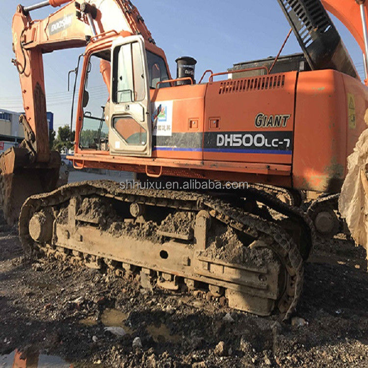 Doosan গরম বিক্রয় চমৎকার মানের সেকেন্ড হ্যান্ড হাইড্রোলিক ক্রলার খননকারী DOOSAN DH500 কোরিয়া উৎপত্তি/ব্যবহৃত খনন মেশিন সেরা বিক্রয় ভাল দাম