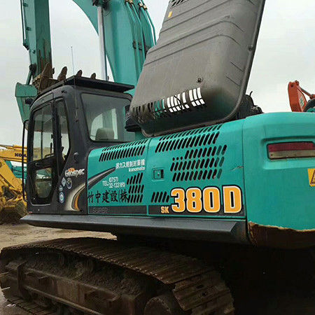 ব্যবহৃত খননকারী জাপান Kobelco Sk 380 ভাল মানের কম কাজের সময় সেকেন্ড হ্যান্ড ব্যবহৃত খননকারী Kobelco ব্যবহৃত খননকারীর দাম