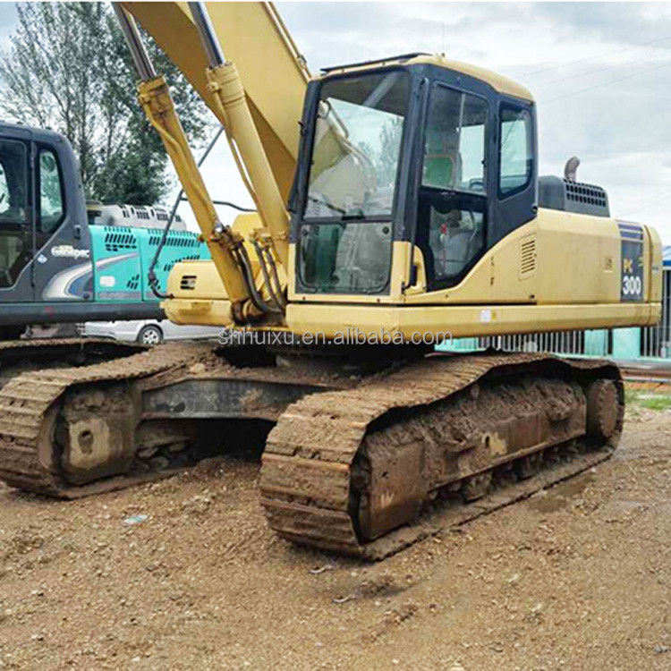 Komatsu ব্যবহৃত Komatsu PC300-7 ক্রলার খননকারী ভাল মানের বিক্রয়ের জন্য ব্যবহৃত খননকারী মেশিন ব্যবহৃত খননকারী pc300 Komatsu খননকারী