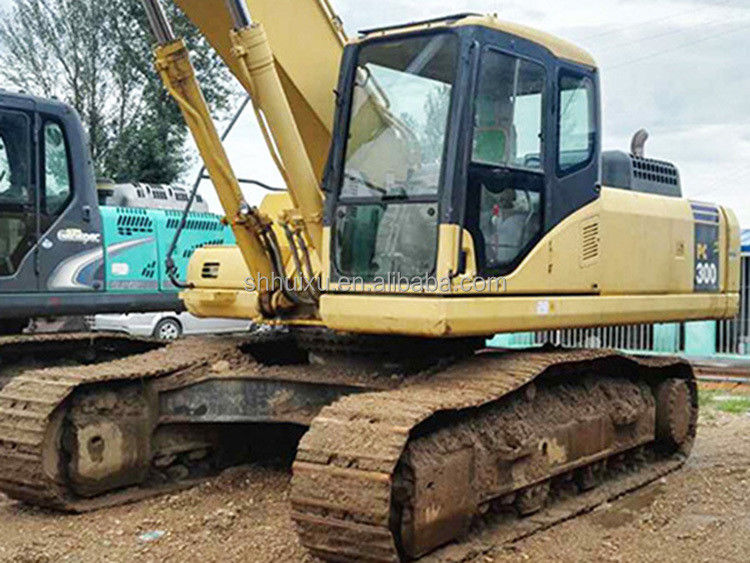 Komatsu ব্যবহৃত Komatsu PC300-7 ক্রলার খননকারী ভাল মানের বিক্রয়ের জন্য ব্যবহৃত খননকারী মেশিন ব্যবহৃত খননকারী pc300 Komatsu খননকারী