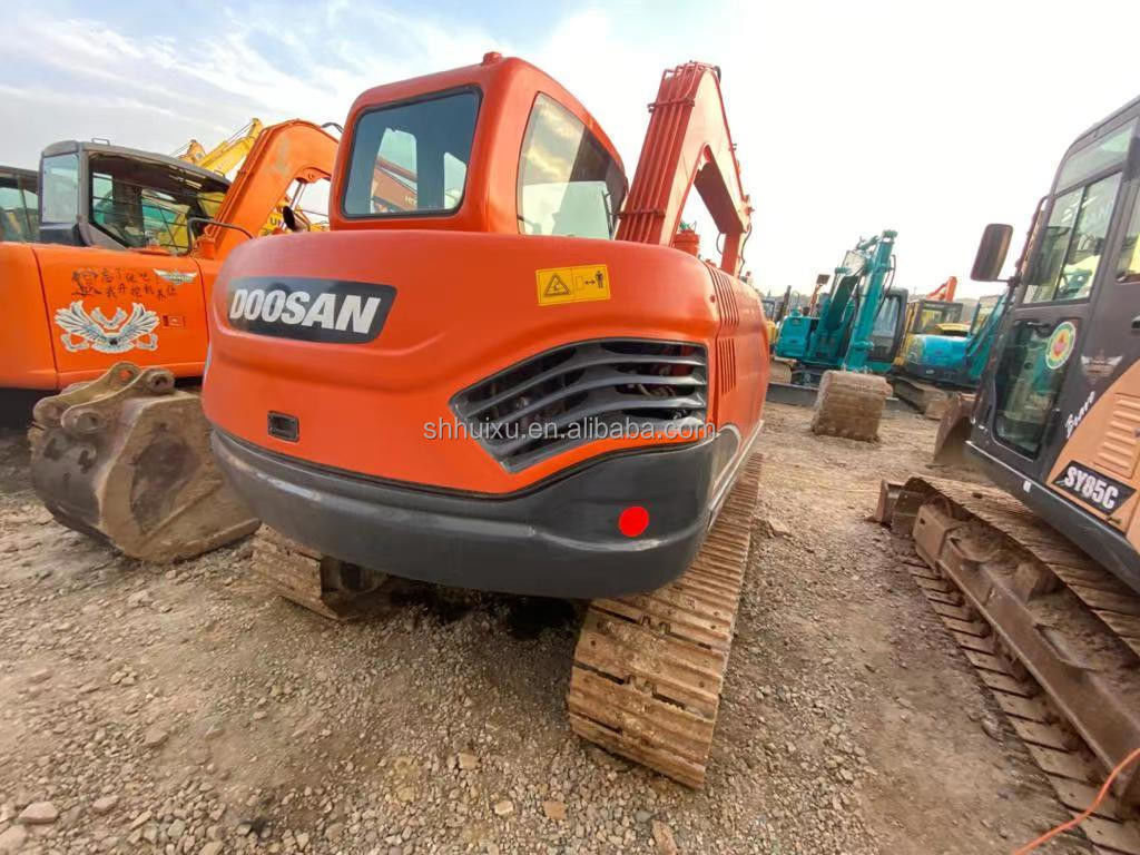 কোরিয়া উৎপত্তি ব্যবহৃত মিনি খননকারী Doosan75 মানের নির্মাণ মেশিন/দ্বিতীয় হাত জলবাহী ক্রলার খননকারী DOOSAN75 গরম বিক্রয়