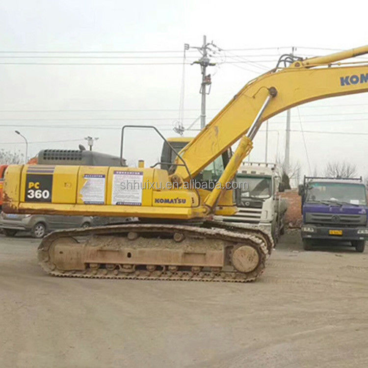 Komatsu সেকেন্ড হ্যান্ড Komatsu PC360 খনন মেশিন ব্যবহৃত ক্রলার খননকারী ভাল মানের Komatsu খননকারী