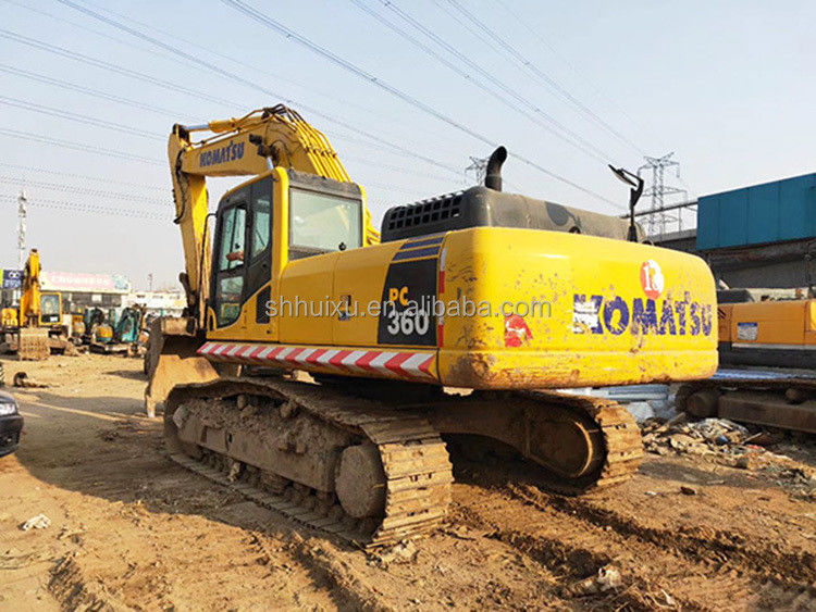 Komatsu সেকেন্ড হ্যান্ড Komatsu PC360 খনন মেশিন ব্যবহৃত ক্রলার খননকারী ভাল মানের Komatsu খননকারী