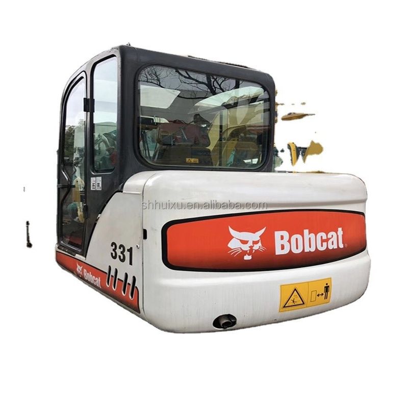সেকেন্ড হ্যান্ড ভাল মানের ক্রলার এক্সক্যাভার BOBCAT331 3.1T ব্যবহৃত এক্সক্যাভার খনন মেশিন বিক্রয়ের জন্য