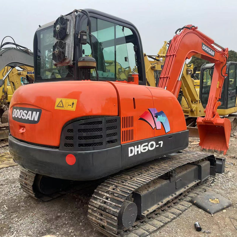উচ্চ মানের ব্যবহৃত মিনি খননকারী Doosan ZX60 নির্মাণ মেশিন/দ্বিতীয় হাত হাইড্রোলিক ক্রলার খননকারী DOOSAN ZX60 কোরিয়া উৎপত্তি