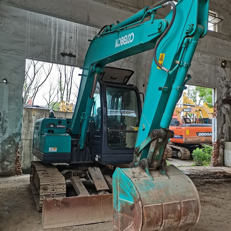 রিয়েল শট 90% নিউ অরিজিনাল জাপান ব্যবহৃত KOBELCO SK 75 ক্রলার এক্সক্যাভারেটর বিক্রয়ের জন্য ব্যবহৃত KOBELCO 75 জাপানি প্রযুক্তি খননকারী