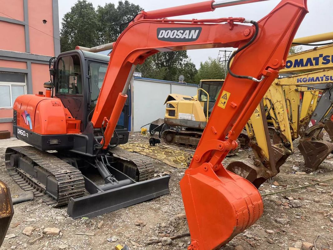 উচ্চ মানের ব্যবহৃত মিনি খননকারী Doosan ZX60 নির্মাণ মেশিন/দ্বিতীয় হাত হাইড্রোলিক ক্রলার খননকারী DOOSAN ZX60 কোরিয়া উৎপত্তি