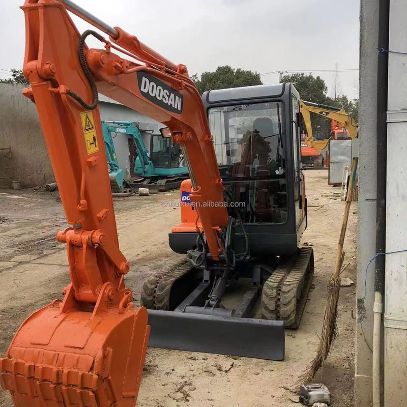 Doosan গরম বিক্রয় নির্মাণ মেশিন ব্যবহৃত মিনি খননকারী Doosan DH35 চমৎকার মানের / সেকেন্ড হ্যান্ড জলবাহী ক্রলার খননকারী DOOSAN DH35 কোরিয়া উৎপত্তি