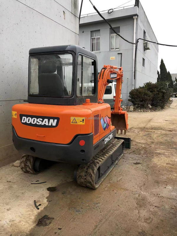Doosan গরম বিক্রয় নির্মাণ মেশিন ব্যবহৃত মিনি খননকারী Doosan DH35 চমৎকার মানের / সেকেন্ড হ্যান্ড জলবাহী ক্রলার খননকারী DOOSAN DH35 কোরিয়া উৎপত্তি