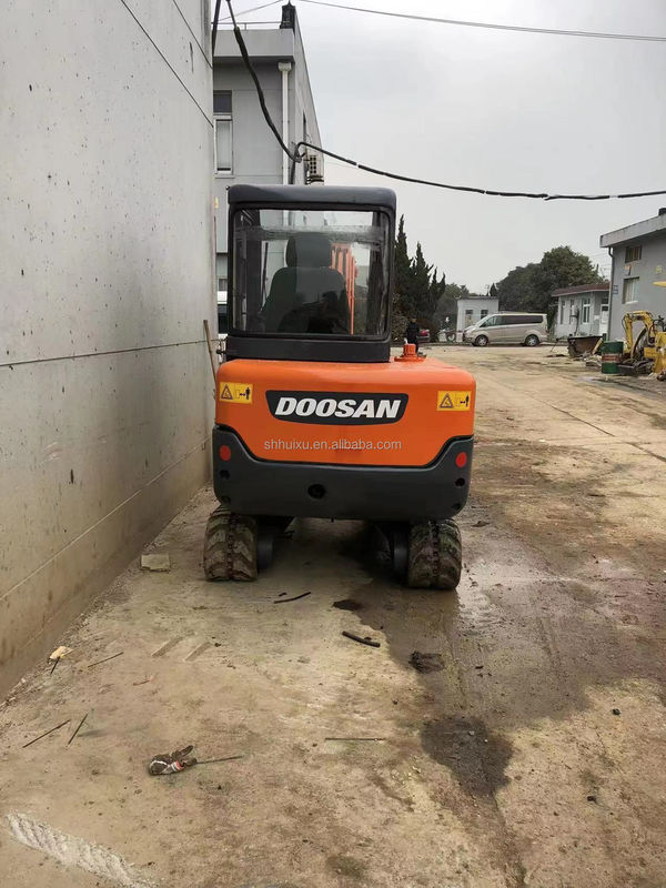 Doosan গরম বিক্রয় নির্মাণ মেশিন ব্যবহৃত মিনি খননকারী Doosan DH35 চমৎকার মানের / সেকেন্ড হ্যান্ড জলবাহী ক্রলার খননকারী DOOSAN DH35 কোরিয়া উৎপত্তি
