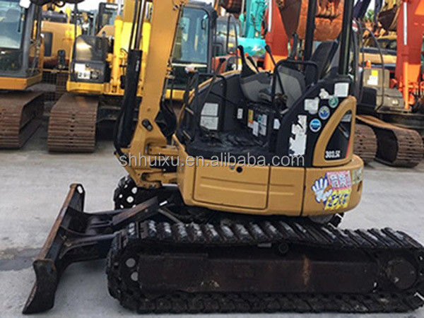 ভাল মানের ব্যবহৃত হাইড্রোলিক মিনি খননকারী CAT303.5 সেকেন্ড হ্যান্ড ছোট ক্রলার গর্ত খননকারী বিক্রয়ের জন্য গর্ত স্টক মধ্যে