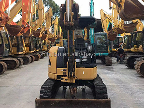ভাল মানের ব্যবহৃত হাইড্রোলিক মিনি খননকারী CAT303.5 সেকেন্ড হ্যান্ড ছোট ক্রলার গর্ত খননকারী বিক্রয়ের জন্য গর্ত স্টক মধ্যে