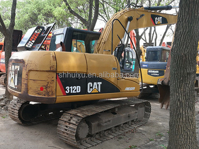 Excavator caterpillar 312d2 ব্যবহৃত excavator/ Second Hand crawler excavator CAT312D ভাল অবস্থায় বিক্রির জন্য Caterpillar in stock
