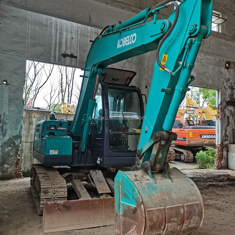 Kobelco SK200 ব্যবহৃত মিনি খননকারী Kobelco SK75 ভাল মানের সস্তা দাম দ্বিতীয় হাত হাইড্রোলিক ক্রলার খননকারী জাপান উৎপত্তি