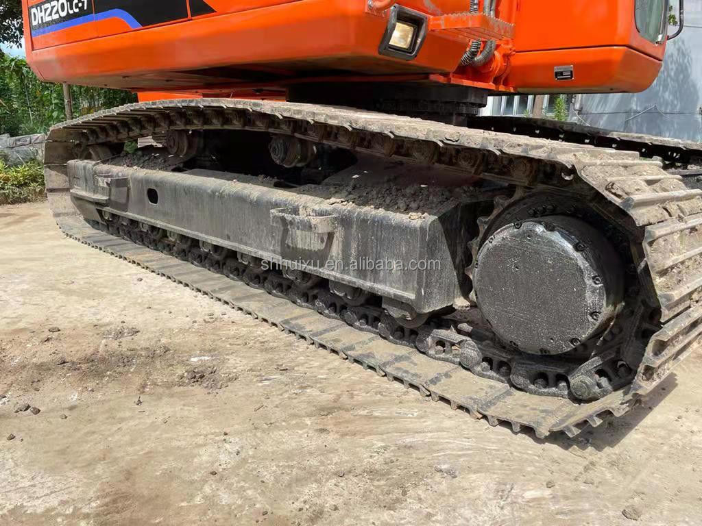 Doosan গরম বিক্রয় doosan dh220lc ব্যবহৃত খননকারী/ব্যবহৃত খননকারী মেশিন Doosan DH220-7 কোরিয়া উৎপত্তি বিক্রয়ের জন্য
