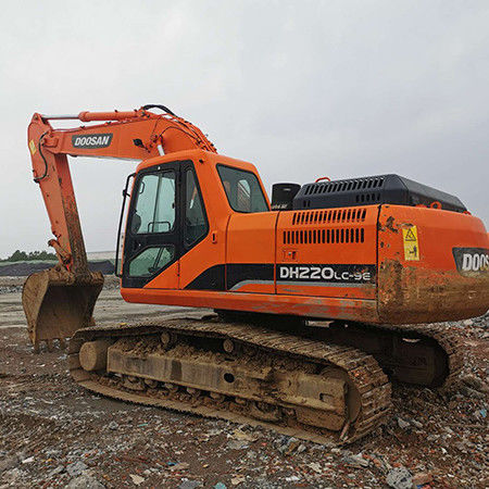 ব্যবহৃত খননকারী Doosan DH220 খননকারী Doosan DH220 225 300 কম দামের সাথে ব্যবহৃত খননকারী