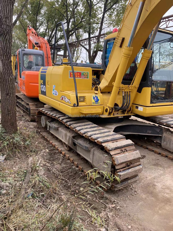Komatsu সস্তা ক্রলার খননকারী PC130 ব্যবহৃত Komatsu মিনি সেকেন্ড হ্যান্ড খননকারী মেশিন Komatsu খননকারী