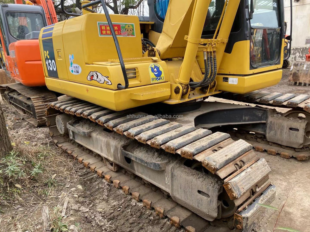 Komatsu সস্তা ক্রলার খননকারী PC130 ব্যবহৃত Komatsu মিনি সেকেন্ড হ্যান্ড খননকারী মেশিন Komatsu খননকারী