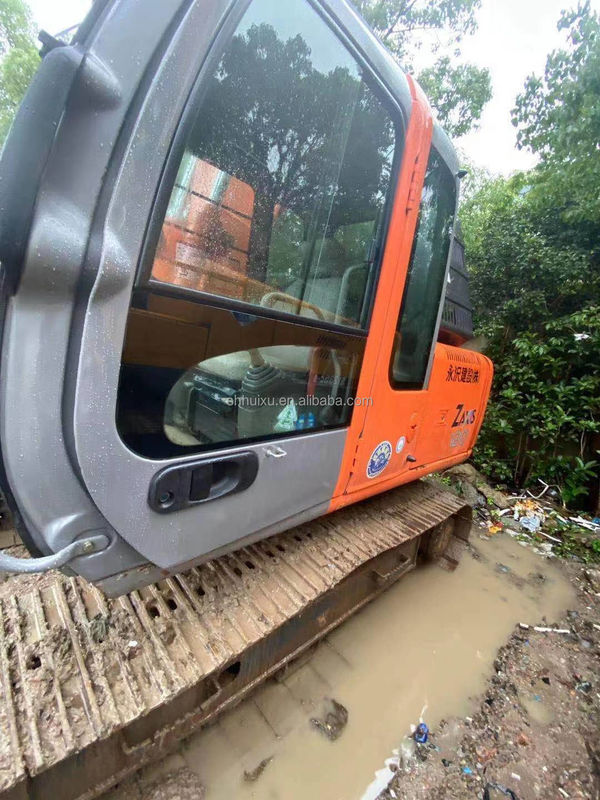 হিটাচি গরম বিক্রয় ব্যবহৃত খনন মেশিন জাপানি হিটাচি 120 বিক্রয়ের জন্য সেকেন্ড হ্যান্ড হাইড্রোলিক ক্রলার খননকারী ভাল অবস্থায়