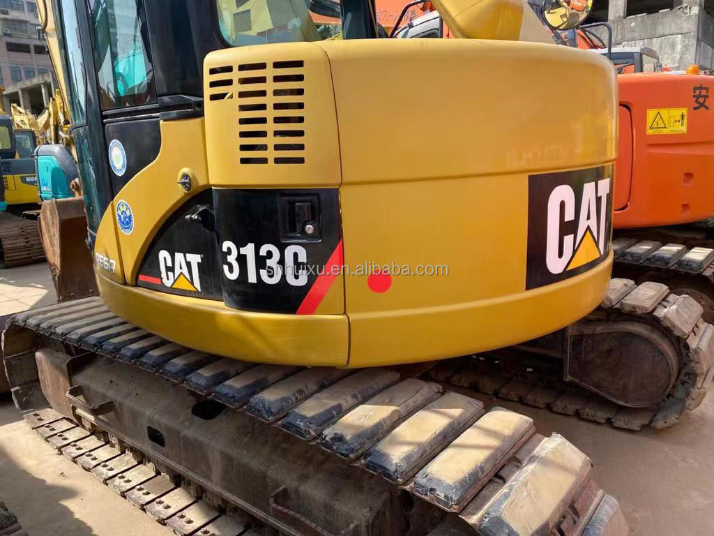 ব্যবহৃত খননকারক CAT313/ হাইড্রোলিক ক্রলার খননকারক কম দাম ব্যবহৃত খননকারক CAT313C ভাল অবস্থায় বিক্রির জন্য