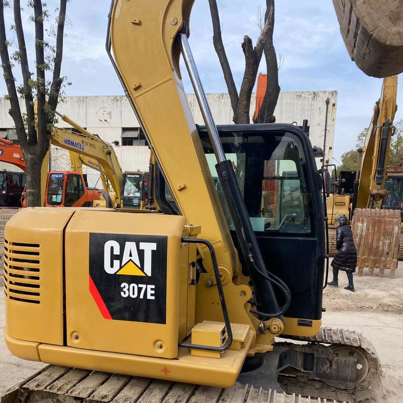 ব্যবহৃত ইঞ্জিনিয়ারিং নির্মাণ মেশিন Cat 307E হাইড্রোলিক মিনিবাগার দাম বিক্রির জন্য ব্যবহৃত মিনি এক্সক্যাভেটর মেশিন