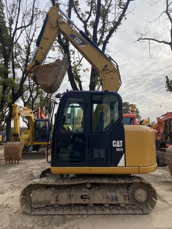 ব্যবহৃত ইঞ্জিনিয়ারিং নির্মাণ মেশিন Cat 307E হাইড্রোলিক মিনিবাগার দাম বিক্রির জন্য ব্যবহৃত মিনি এক্সক্যাভেটর মেশিন