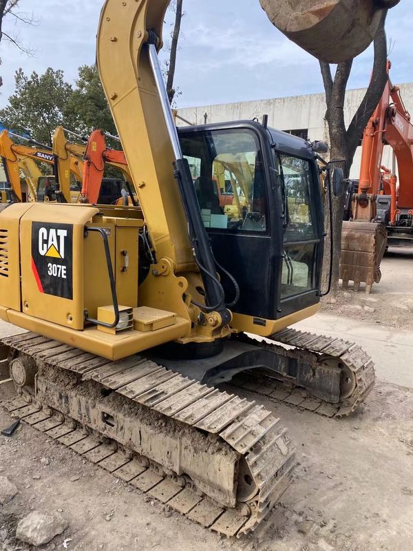 ব্যবহৃত ইঞ্জিনিয়ারিং নির্মাণ মেশিন Cat 307E হাইড্রোলিক মিনিবাগার দাম বিক্রির জন্য ব্যবহৃত মিনি এক্সক্যাভেটর মেশিন
