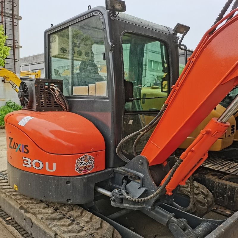 3 টন হিটাচি ZX30U ব্যবহৃত খননকারী Zaxis 30U ছোট খননকারী ZX30U জাপানি ব্যবহৃত খননকারী বিক্রয়ের জন্য