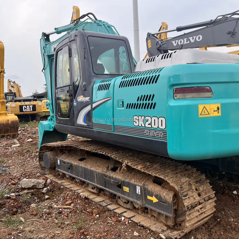 ব্যবহৃত খননকারী Kobelco SK200 গরম বিক্রয় পণ্য সেকেন্ড হ্যান্ড KOBELCO SK200 ON SALE